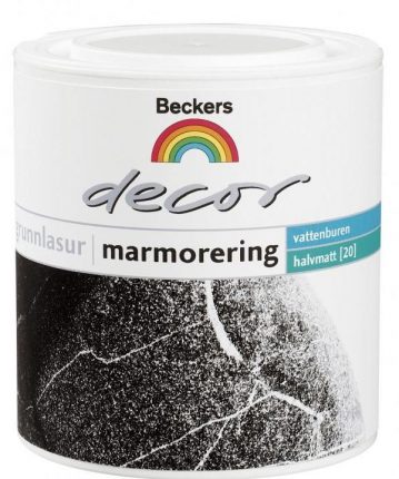 Gruntēšanas krāsa Beckers Decor Marmorering