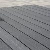 WPC terases dēļi Tropical Graphite Black Wood Texture