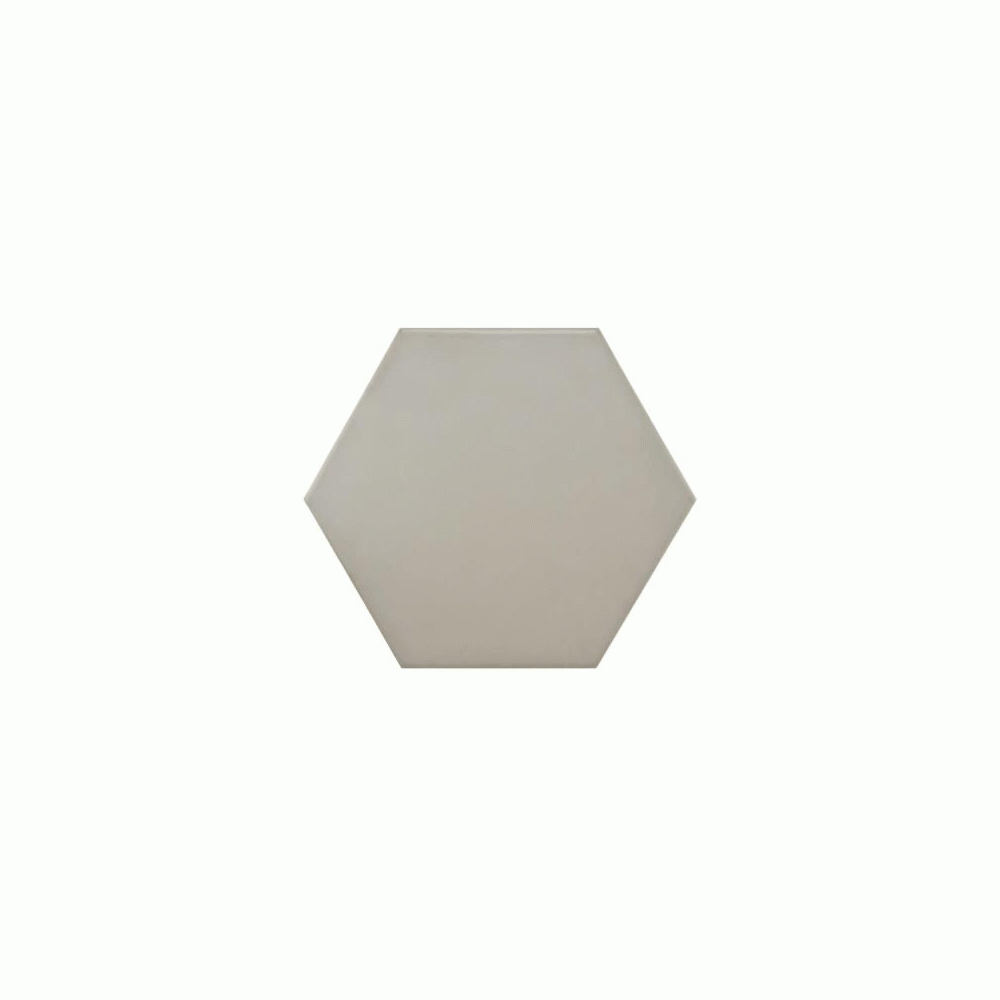 Hexagon Grey 14,2X16,4 cm